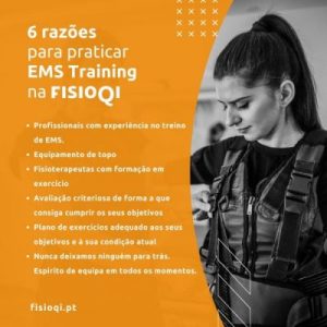 6 razões para praticar EMS training na FisioQI!